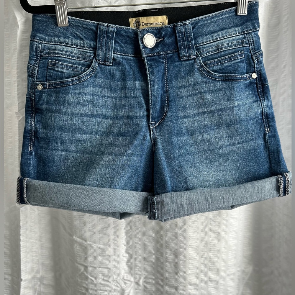 Democracy Women's Blue Denim Shorts